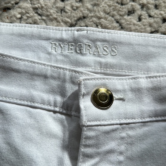 Ryegrass semi flared white jeans sz 22W - Picture 4 of 7